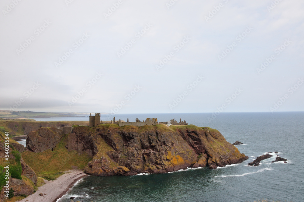 Dunnotar castle wild and beautiful