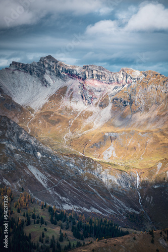 Aussicht vom Berg Vilan in Graubünden