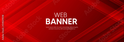  Red background, Red banner
