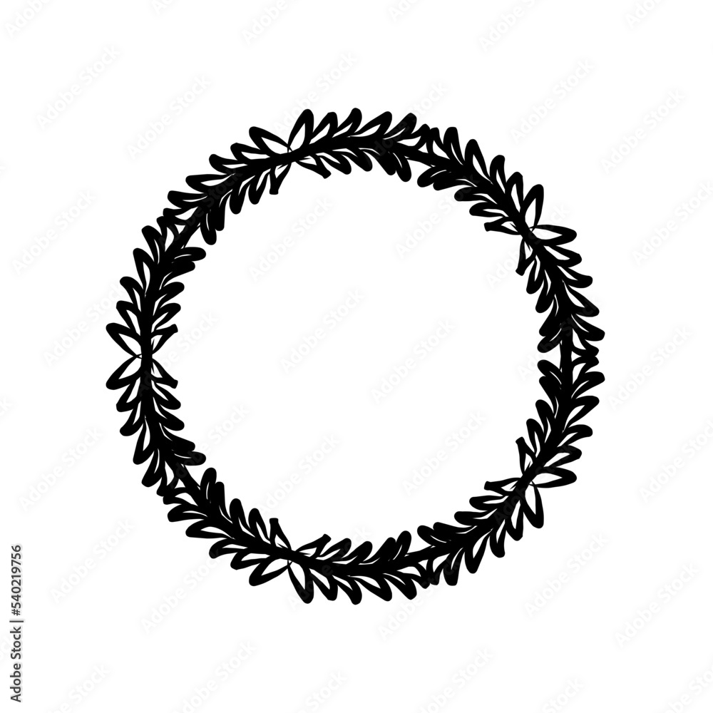 Floral oval frames. Botanical wreath design. Vector isolated illustrations. Floral oval frames. Botanical wreath design. Vector isolated illustrations.