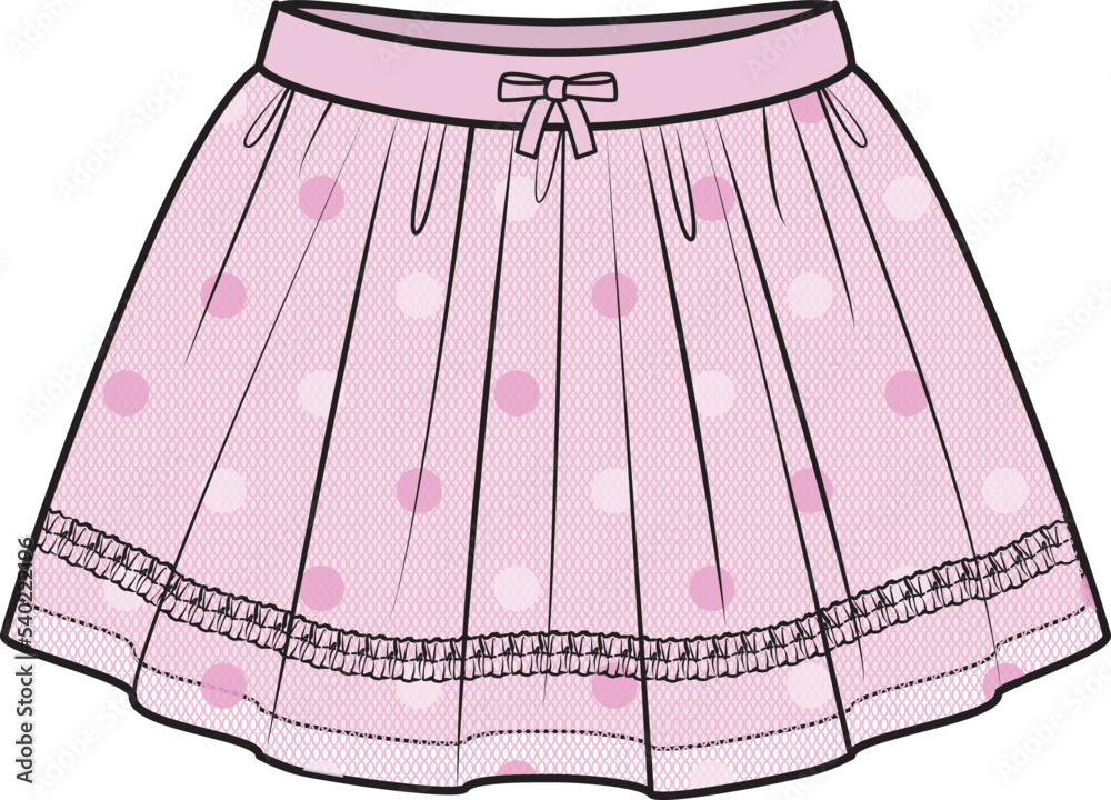 GIRLS AND TEEN BOTTOM WEAR SKIRTS VECTOR SKETCH GIRLS AND TEEN BOTTOM WEAR SKIRTS VECTOR SKETCH