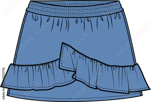 GIRLS AND TEENS WEAR SKIRT