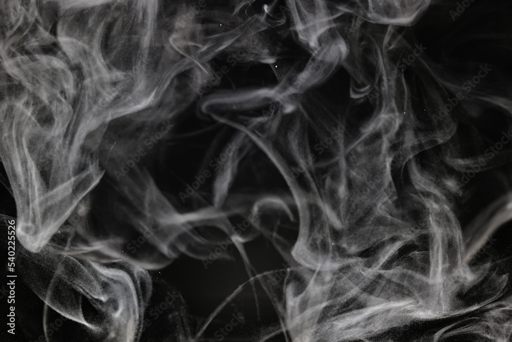 Obraz premium texture smoke on a black background abstract