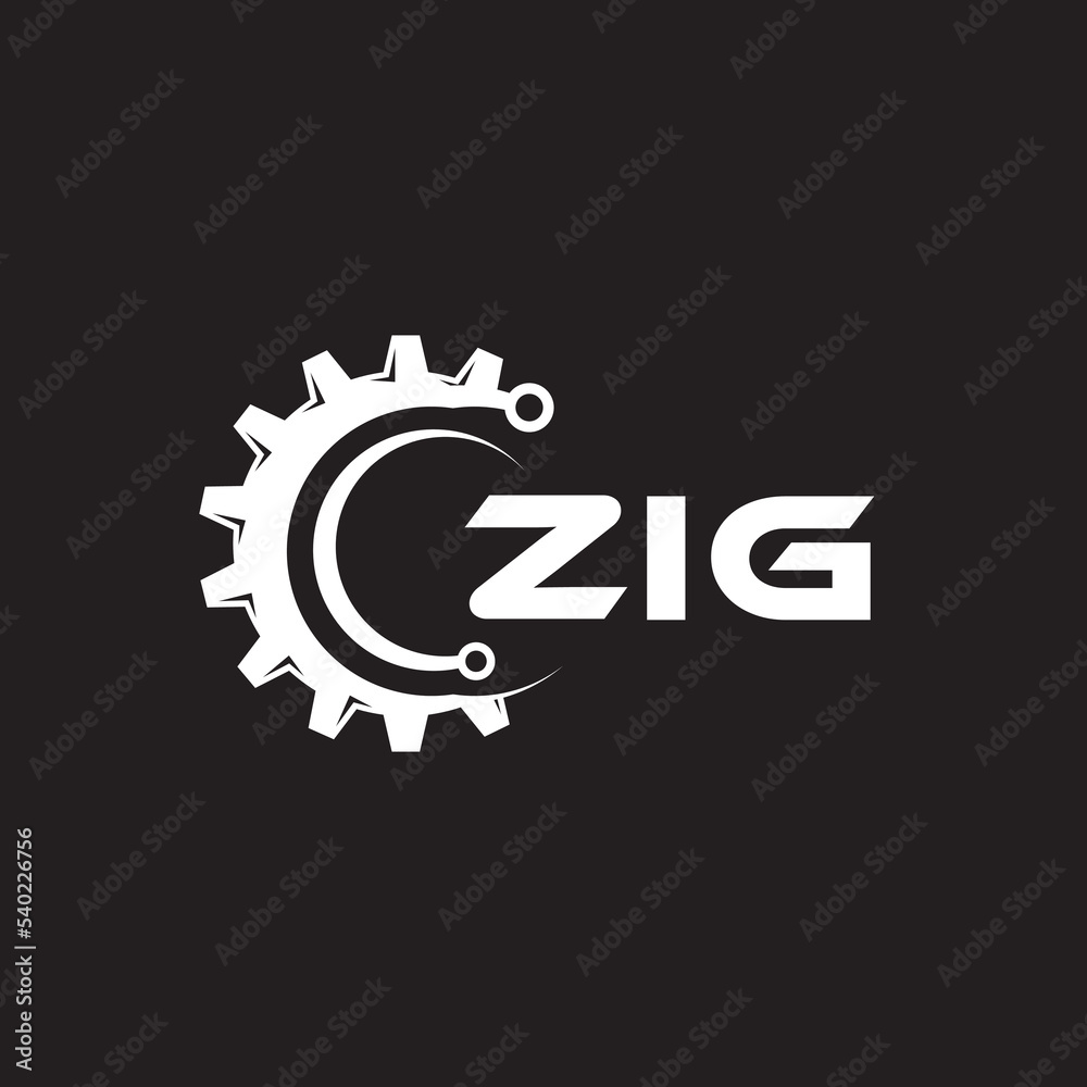 ZIG letter technology logo design on black background. ZIG creative initials letter IT logo concept. ZIG setting shape design.
ZIG letter technology logo design on black background. ZIG creative initials letter IT logo concept. ZIG setting shape design.
