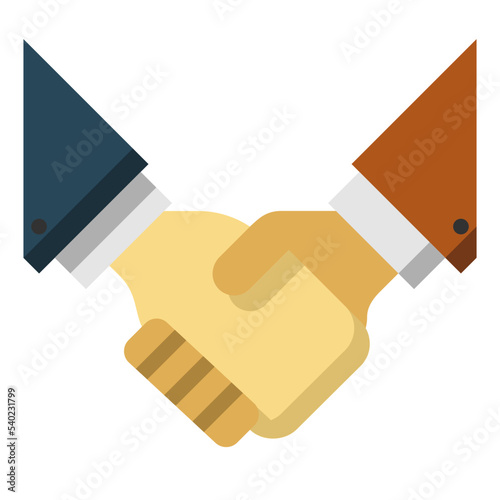 agreement flat icon