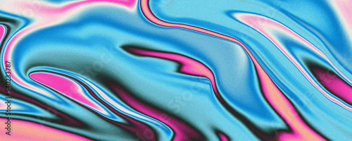 Liquid colorful gradient grainy texture