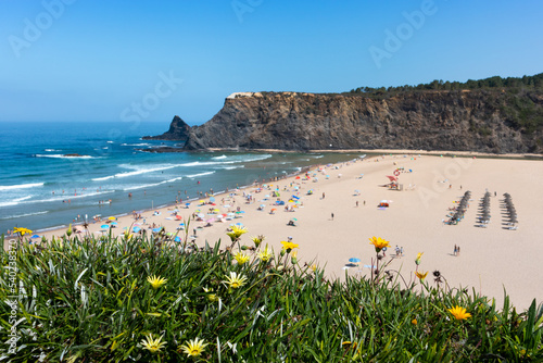 Beach at Odeceixe near Faro, Algarve, Portugal