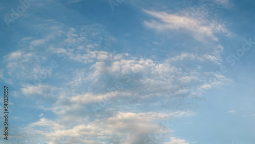 Fototapeta Naklejka Na Ścianę i Meble -  cloudy blue sky as the background