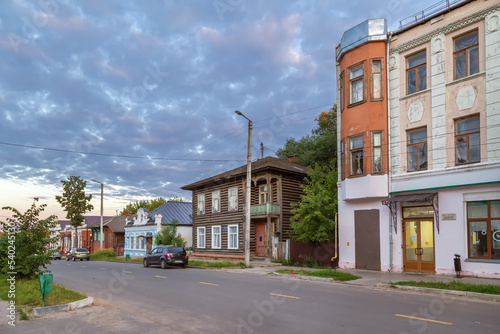 Street in Kineshma, Russia