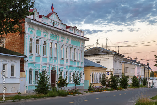 Street in Kineshma, Russia photo