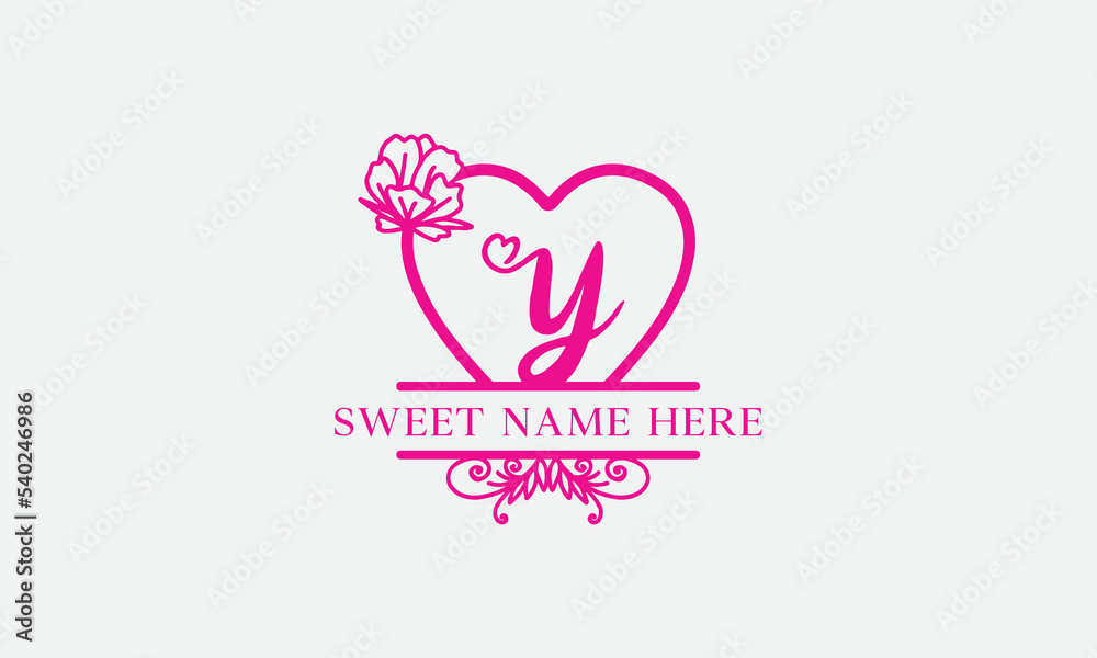 Love logo sign letters with name and valentines day and dating logo vector. love and heart monogram for love romantic passion or wedding day design. Love logo sign letters with name and valentines day and dating logo vector. love and heart monogram for love romantic passion or wedding day design.