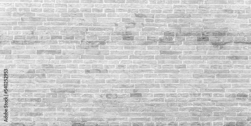 White brick wall background, brick room, interior texture, wall background. © Александр Розов