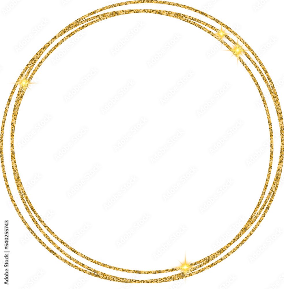 golden glitter round circle frame isolated on transparent background,png golden glitter round circle frame isolated on transparent background,png