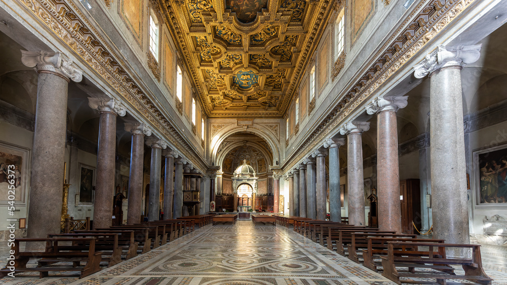 in the basilica in Rome on October 2022