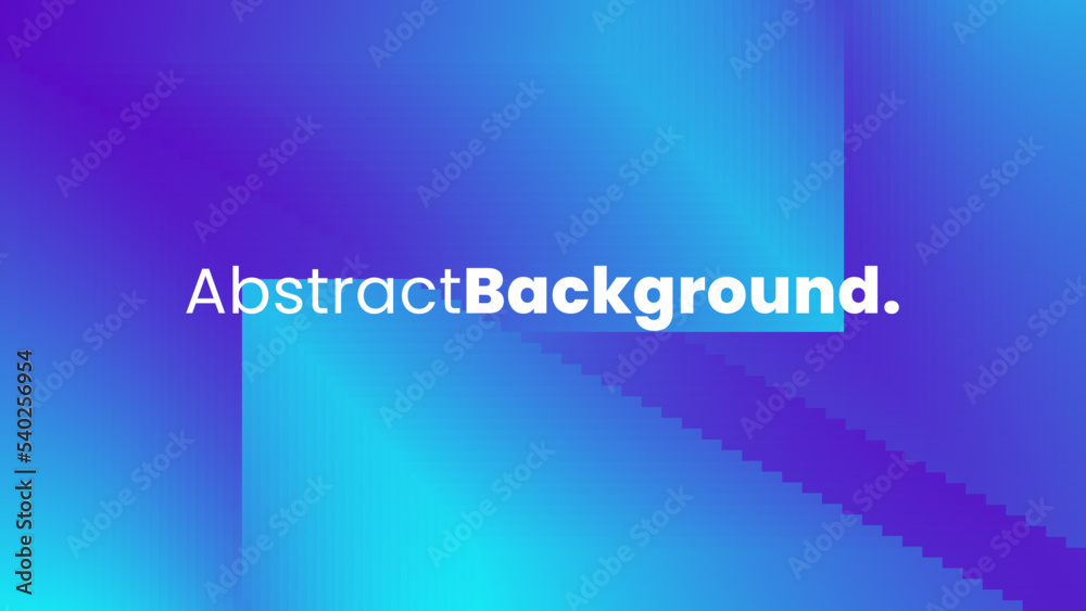 Abstract blue gradient background design template Abstract blue gradient background design template