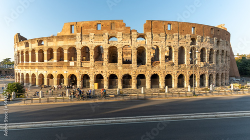 The Colosseum in Rome on October 2022 photo