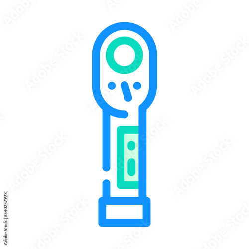 torque wrench color icon vector. torque wrench sign. isolated symbol illustration