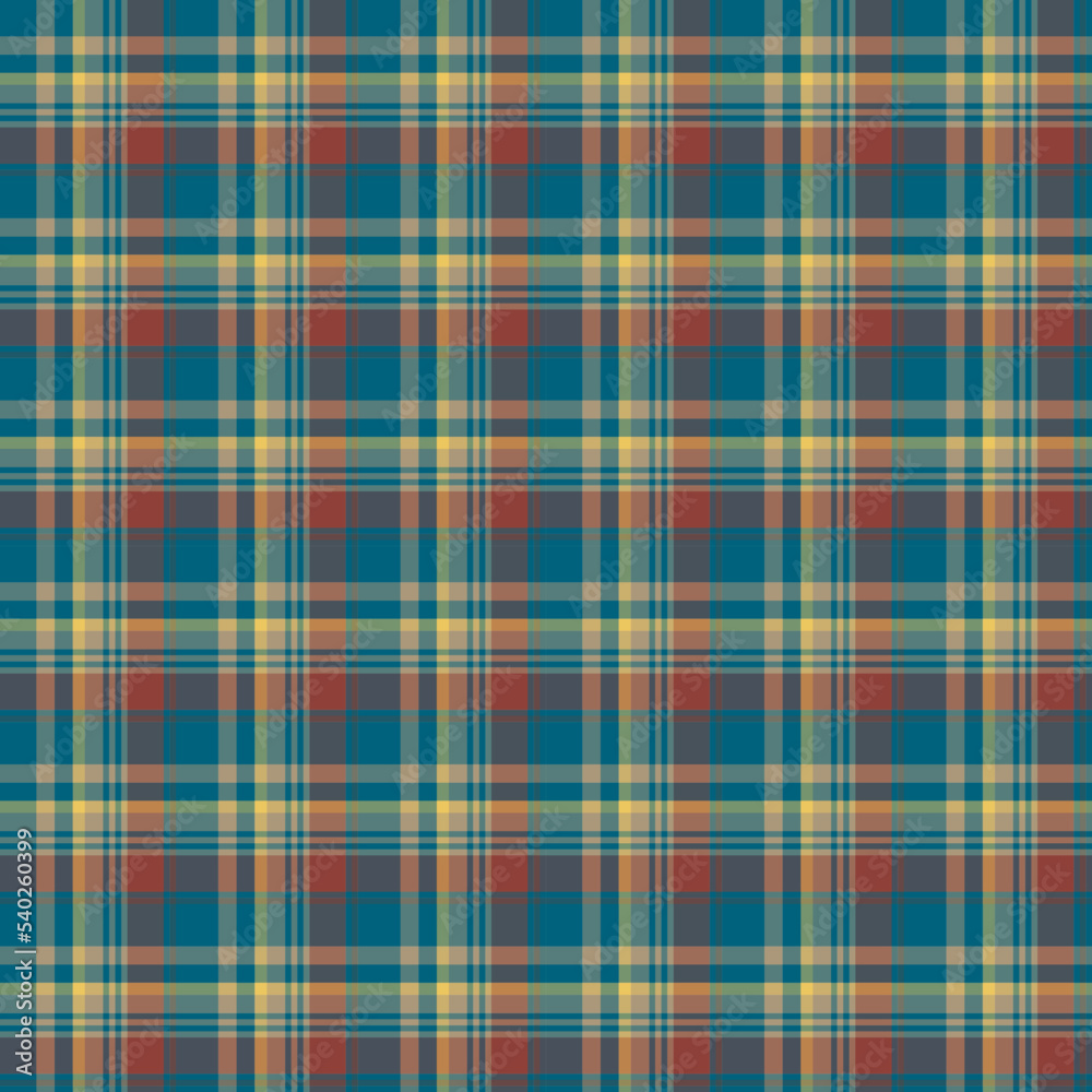 Christmas seamless pattern of plaid vector for web background, app, wrapping paper, gift cards and invitations.