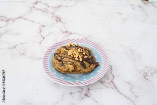 chocolate cookies on a plate
