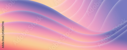 Canvas Print Abstract Colorful Wave Wallpaper Background