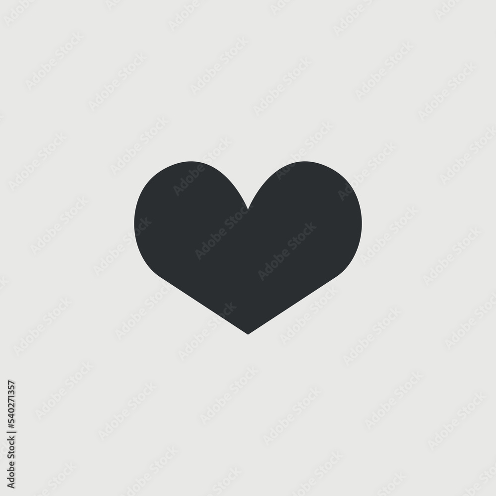 Love heart vector icon illustration sign Love heart vector icon illustration sign