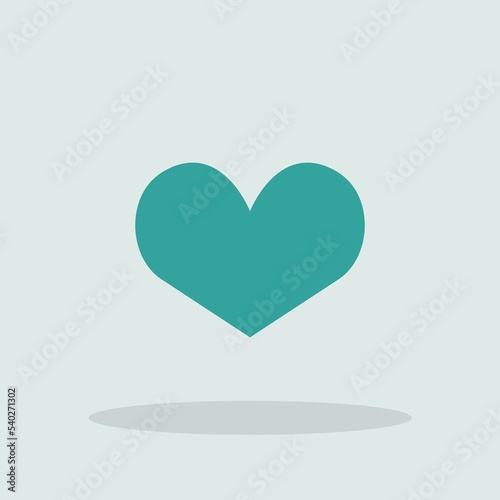 Love heart icon