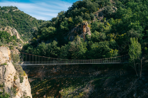 Summer in Congost de montrebei gorge in Spain Catalunya. High quality photo