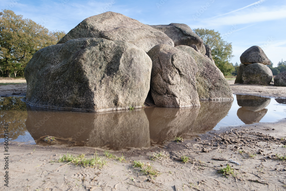 Hunnebed D53 bij Havelte, Drenthe province, The Netherlands