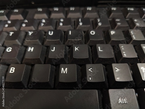 keyboard close up