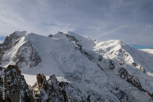 Mont Blanc from Aiguille du Midi (12,600ft) photo