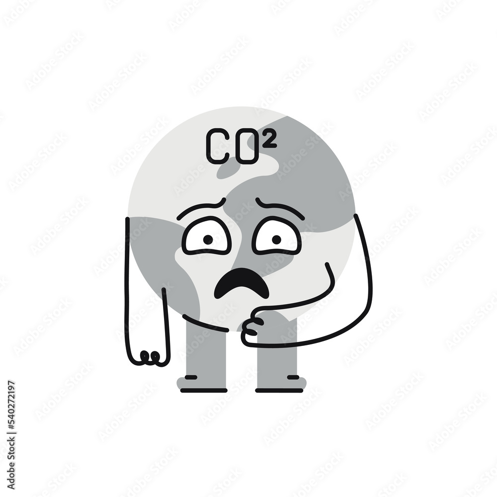 Obraz premium Climate change color line icon. Ecology. Pictogram for web page