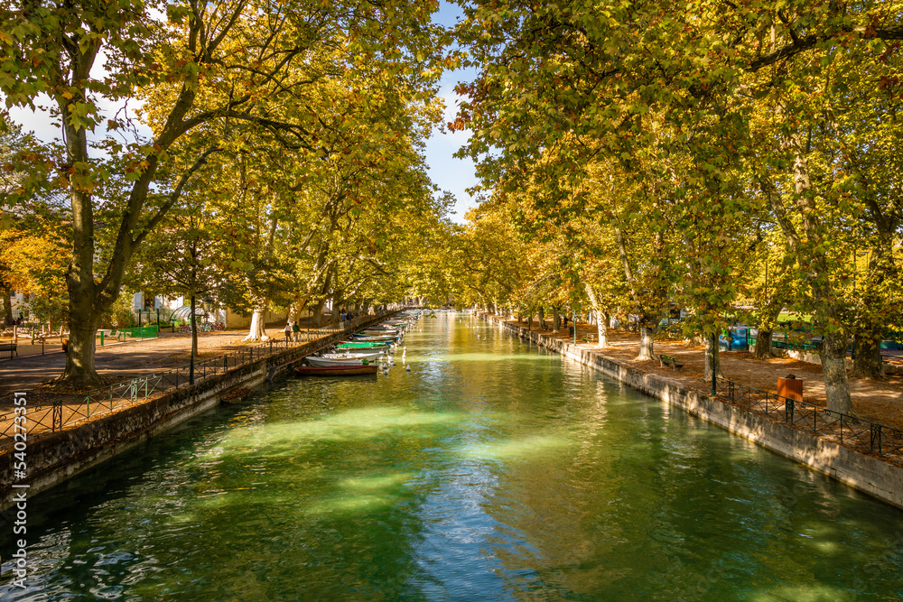Fototapeta premium Fall in Annecy