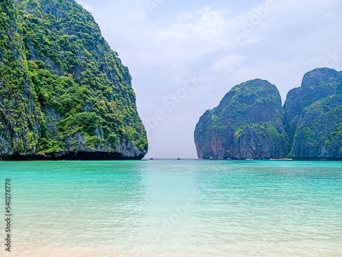 Landscape of Maya beach,located in Phang-nga,Thailand