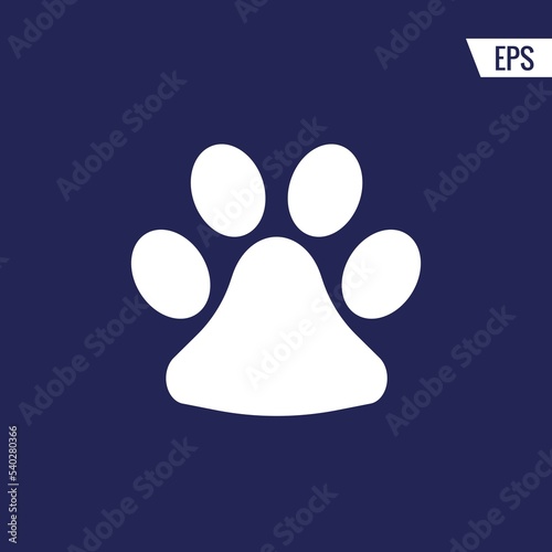 Paw print icon