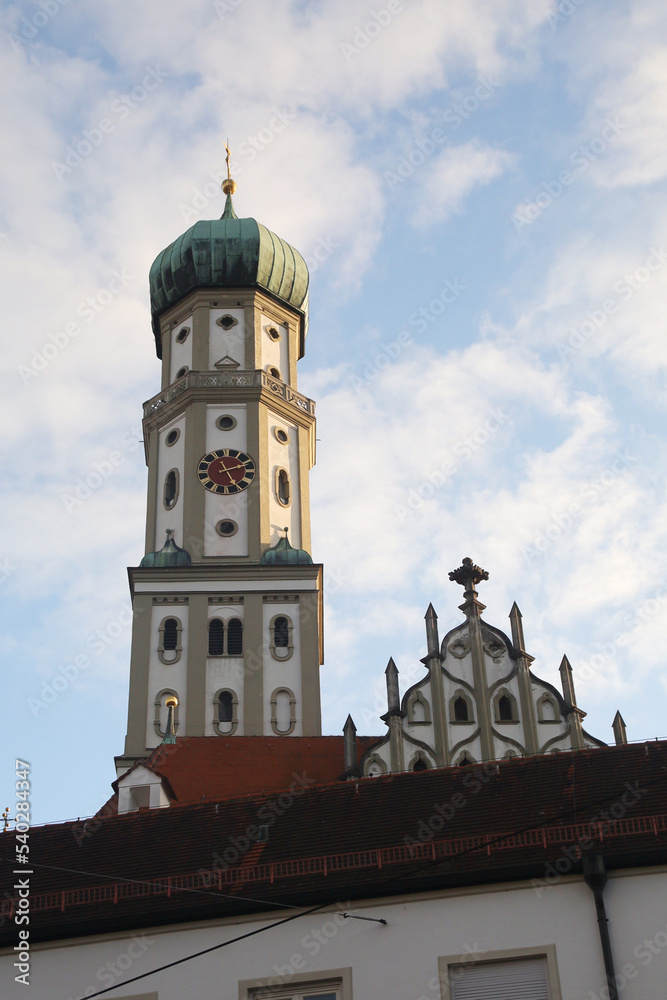 Basilica of Saint Ulrich and Afra in Augsburg, Germany