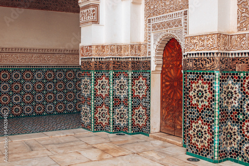 interior of a mosque