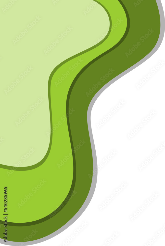 Green Papercut Shape Corner (7) Green Papercut Shape Corner (7)
