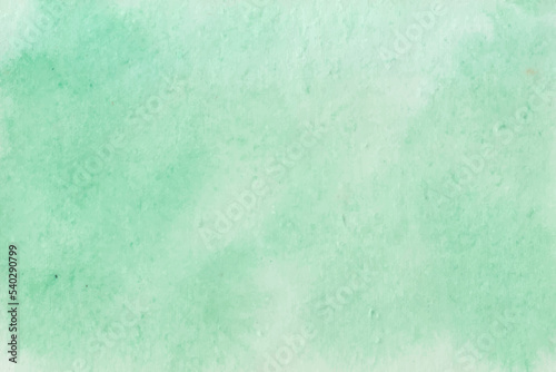 Abstract watercolor grunge vector banner background, green color watercolor vector splash background, cloudy effect watercolor banner, modern watercolor splash template,