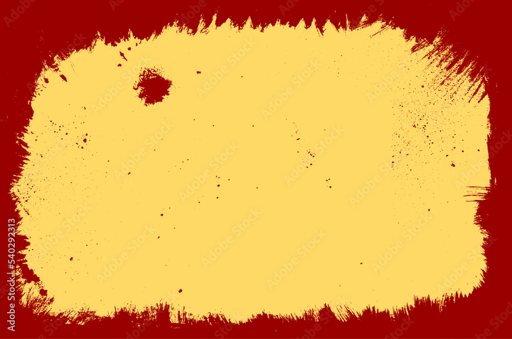 Obraz premium red ink splat background