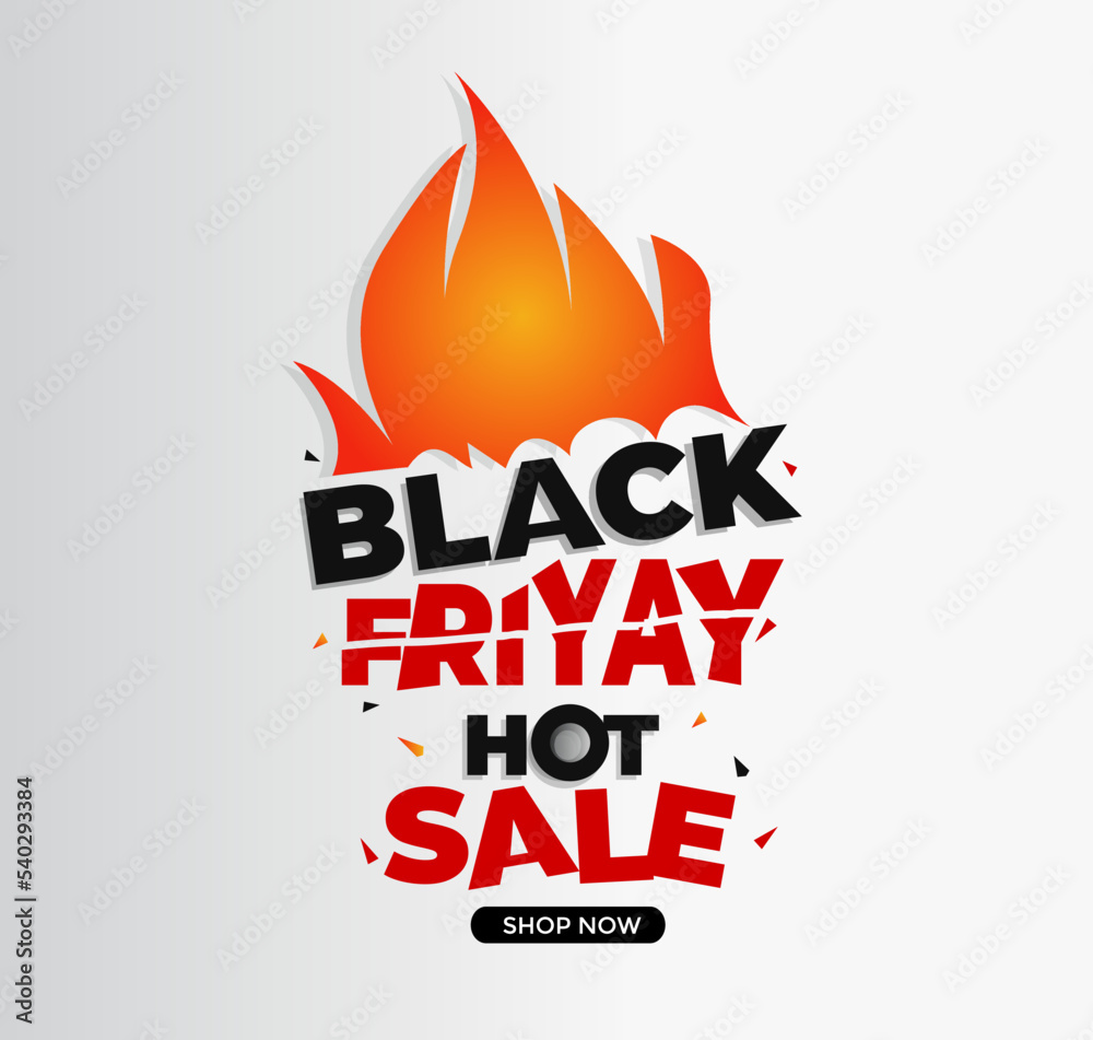 Black Friyay Hot Sale Banner Promotion Template Design Black Friyay Hot Sale Banner Promotion Template Design