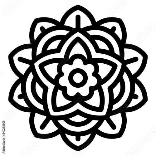 mandala icon art