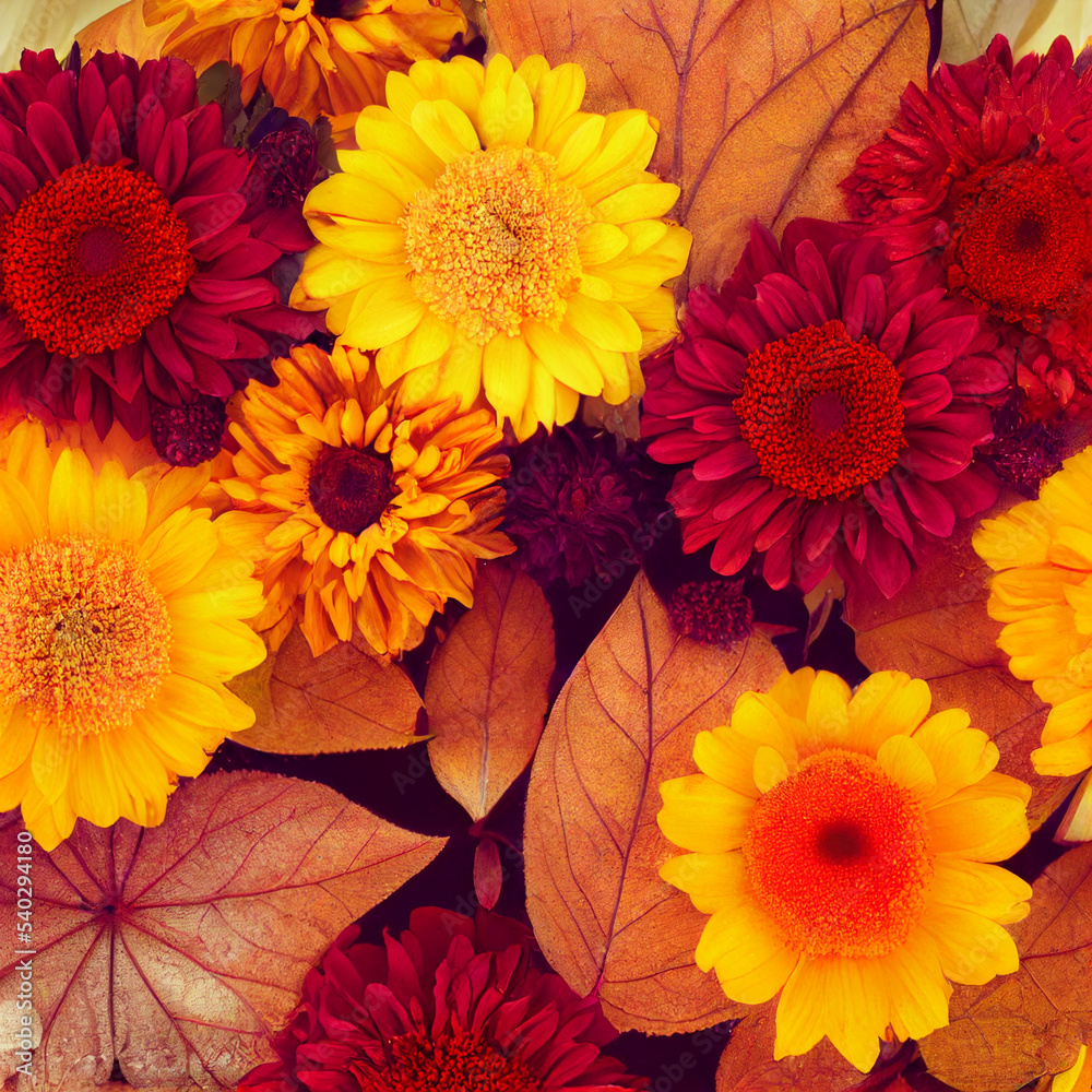 orange and chrysanthemum orange and chrysanthemum