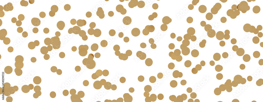 gold confetti