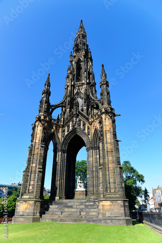 Denkmal für Sir Walter Scott, Edinburgh, Schottland, Großbritannien