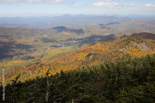 Fall Colors at Grandfather Mountain in Western North Carolina © Eifel Kreutz