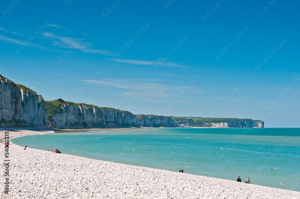 Beach at Fecamp, Seine Maritime, Normandy, France