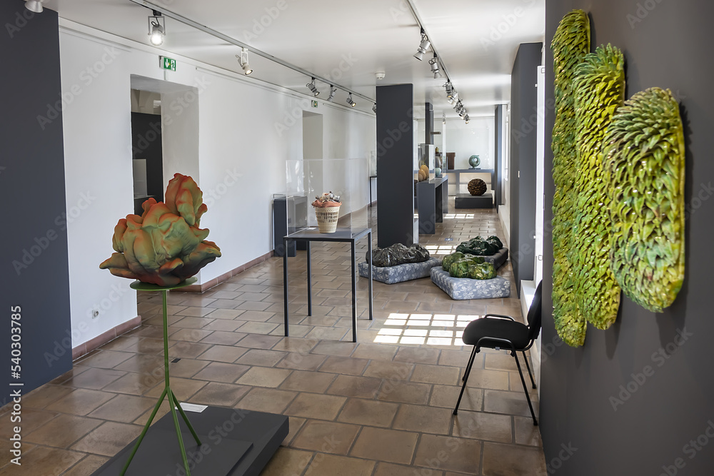 Ceramics Museum in the Chateau de Vallauris the history of ceramics