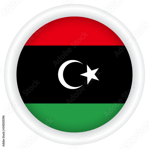Free Download Libya Flag badge PNG image. - GFXLoad