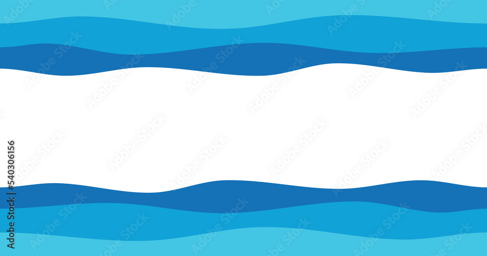 Fototapeta premium transparent blue wave background