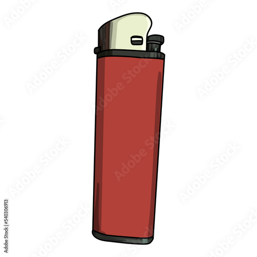red cigarette lighter photo